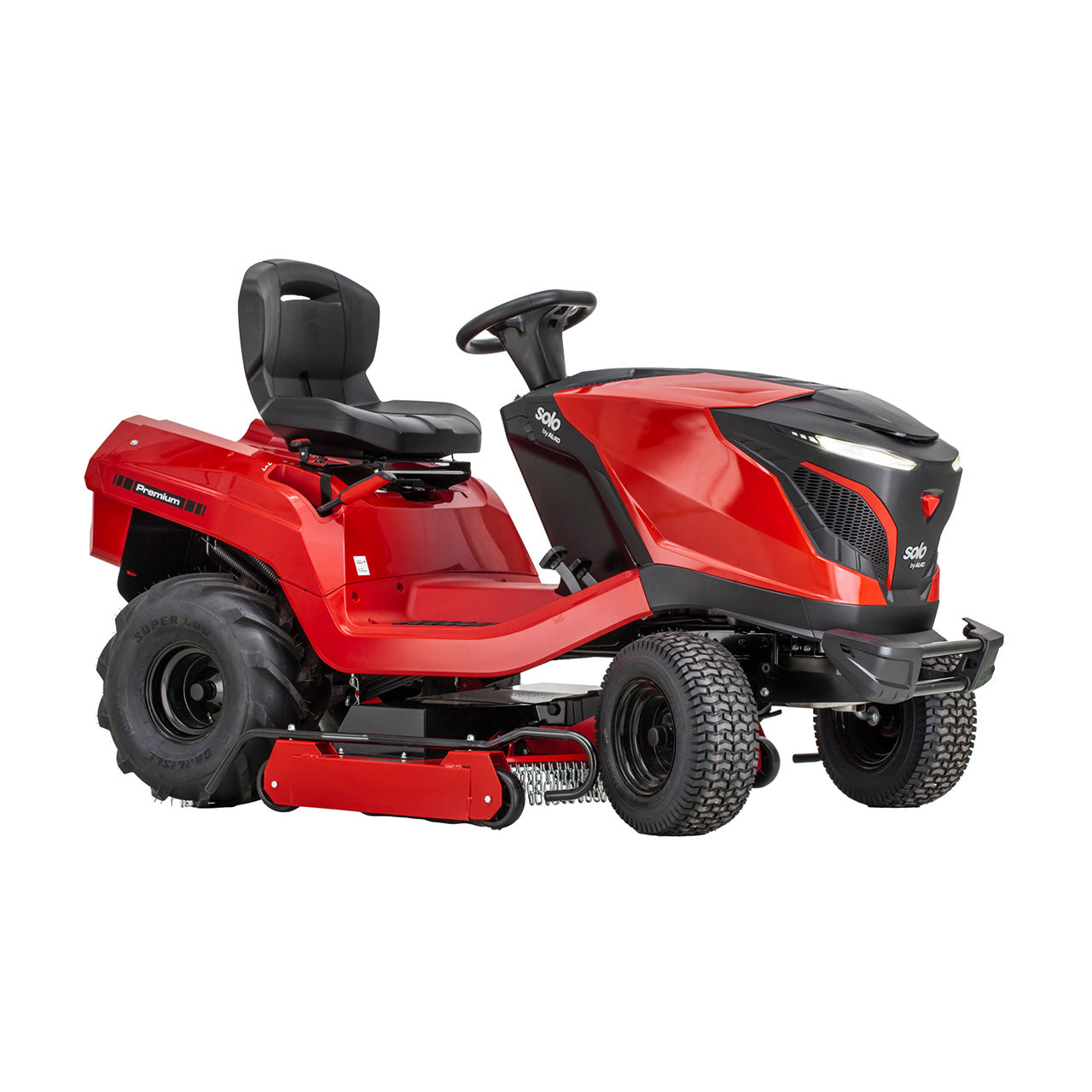 solo by AL-KO Premium T22-110.4 HDH-A V2 Petrol High Grass Mulching Lawn Tractor