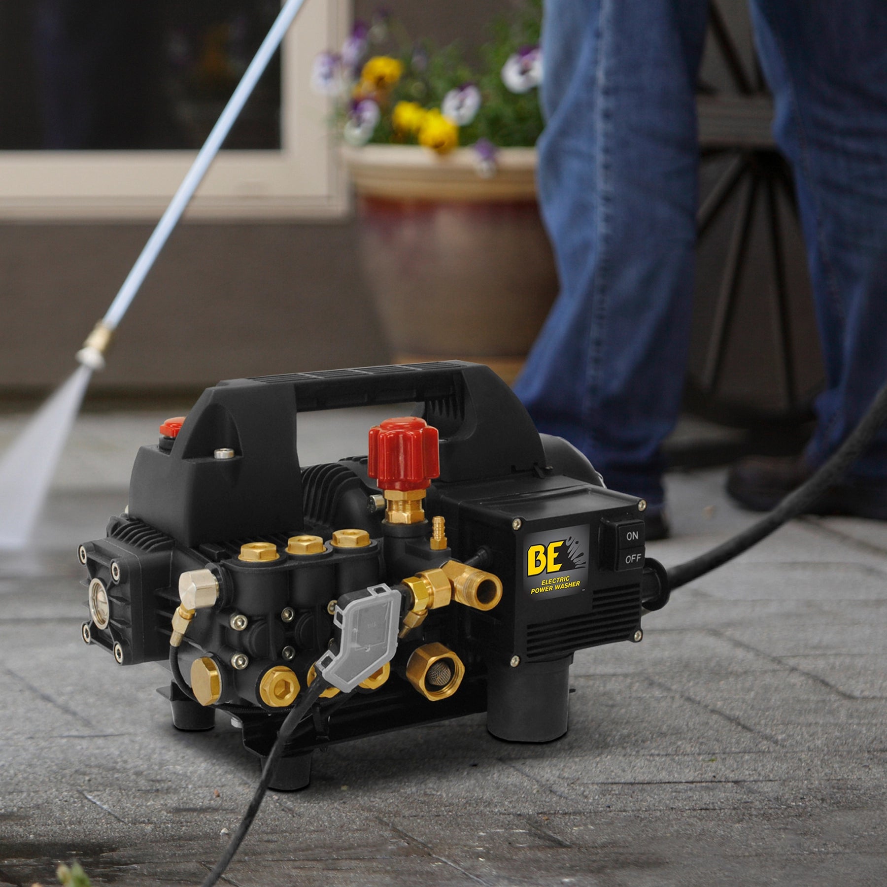 BE Pressure P1515EPN Portable Electric Pressure Washer 1500psi 6L/min - Image 10