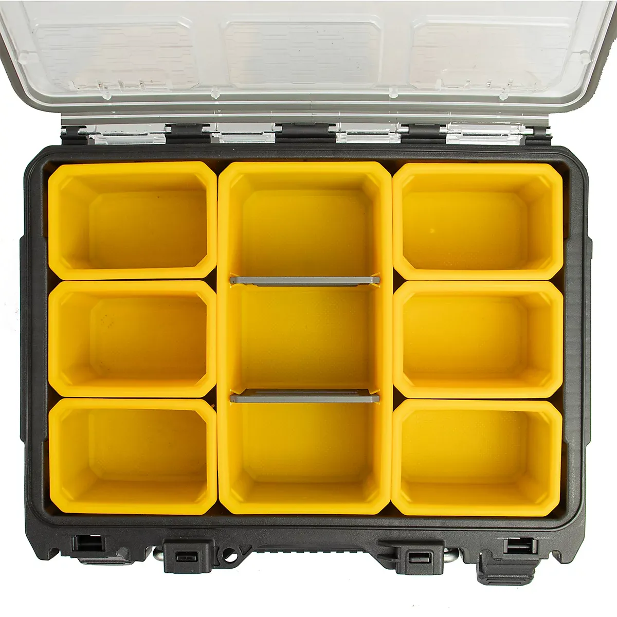 JCB Site System 5-Piece Tool Storage Set, Heavy-Duty Modular Toolboxes & Cart - Image 5