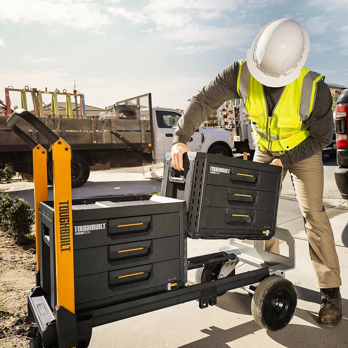 Toughbuilt StackTech Black XL 3-drawer Toolbox - Image 8